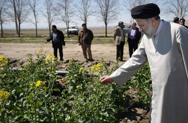 کشاورزی ایران توسط دولت شهید رئیسی پیشگام بود