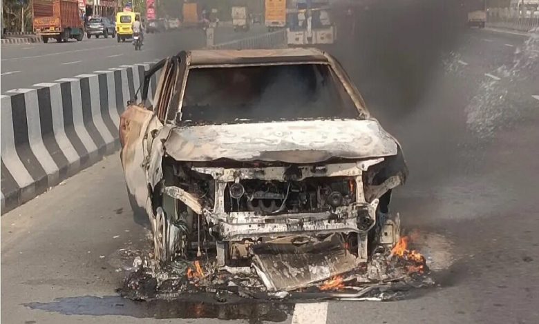 آیا خودروهای برقی واقعاً بیشتر از خودروهای بنزینی آتش می‌گیرند؟