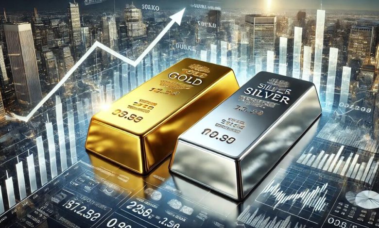 افزایش طلای جهانی و رکوردشکنی نقره
