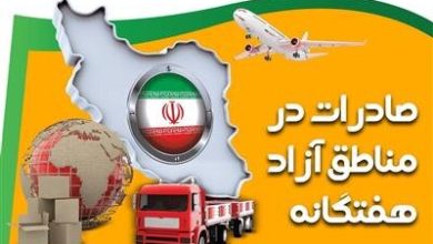 افزایش ۱۹ درصدی صادرات کالا و خدمات مناطق آزاد