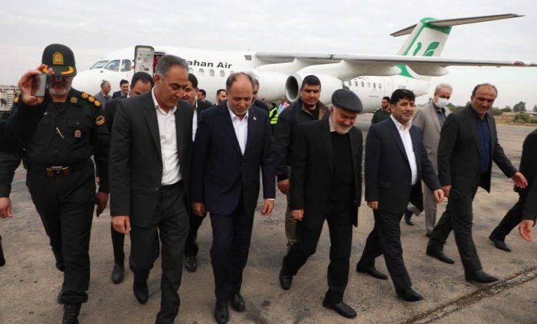 وزیر جهادکشاورزی وارد خوزستان شد